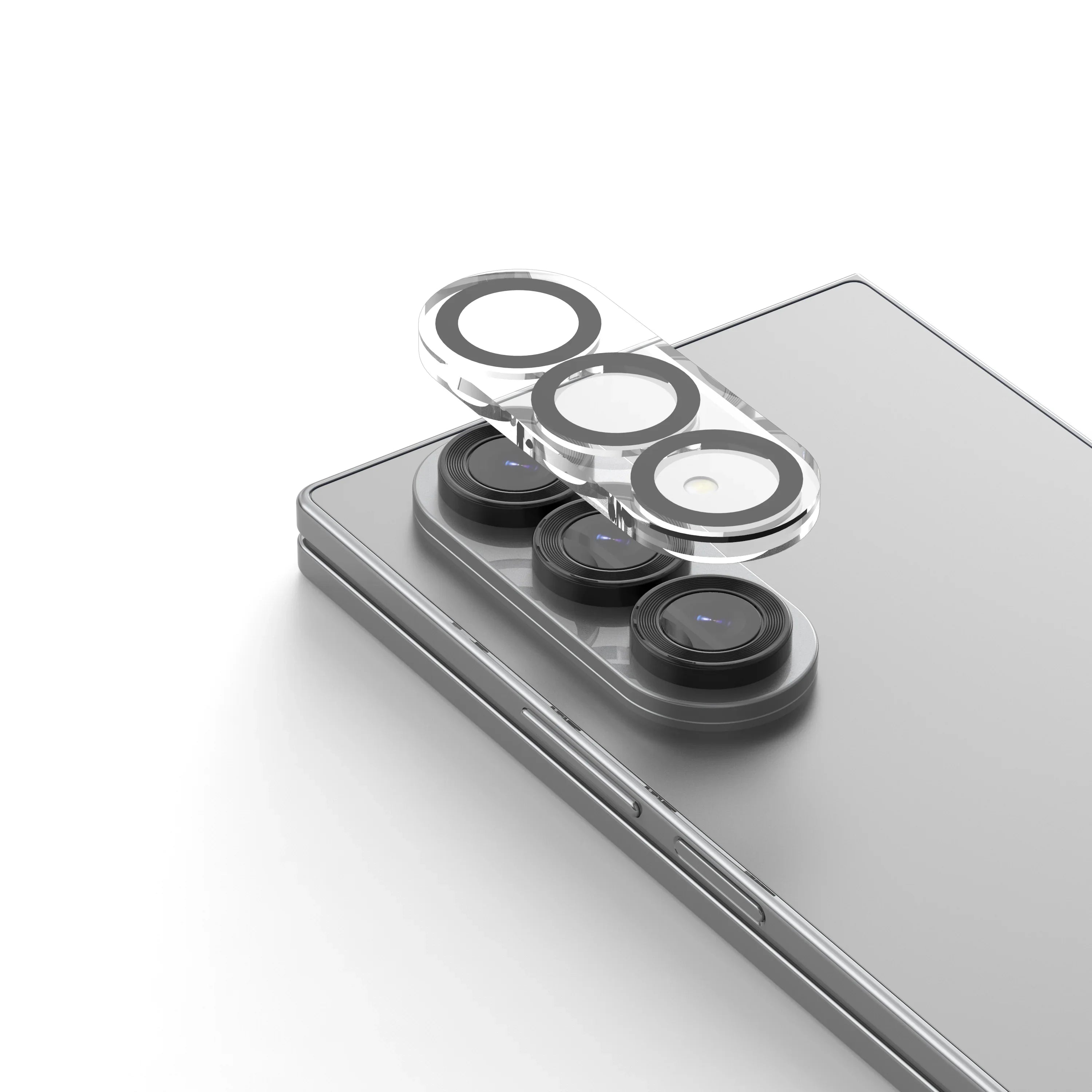 Samsung Z Fold7 Camera Araree Full Lens Protector - Clear (2Pcs) Samsung Z Fold7 Camera Araree Full Lens Protector - Clear (2Pcs)